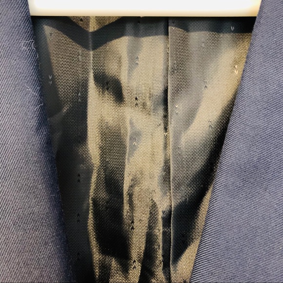 ⭐️ Angelo Rossi Navy Hand Tailored Suit Jacket - Picture 4 of 9